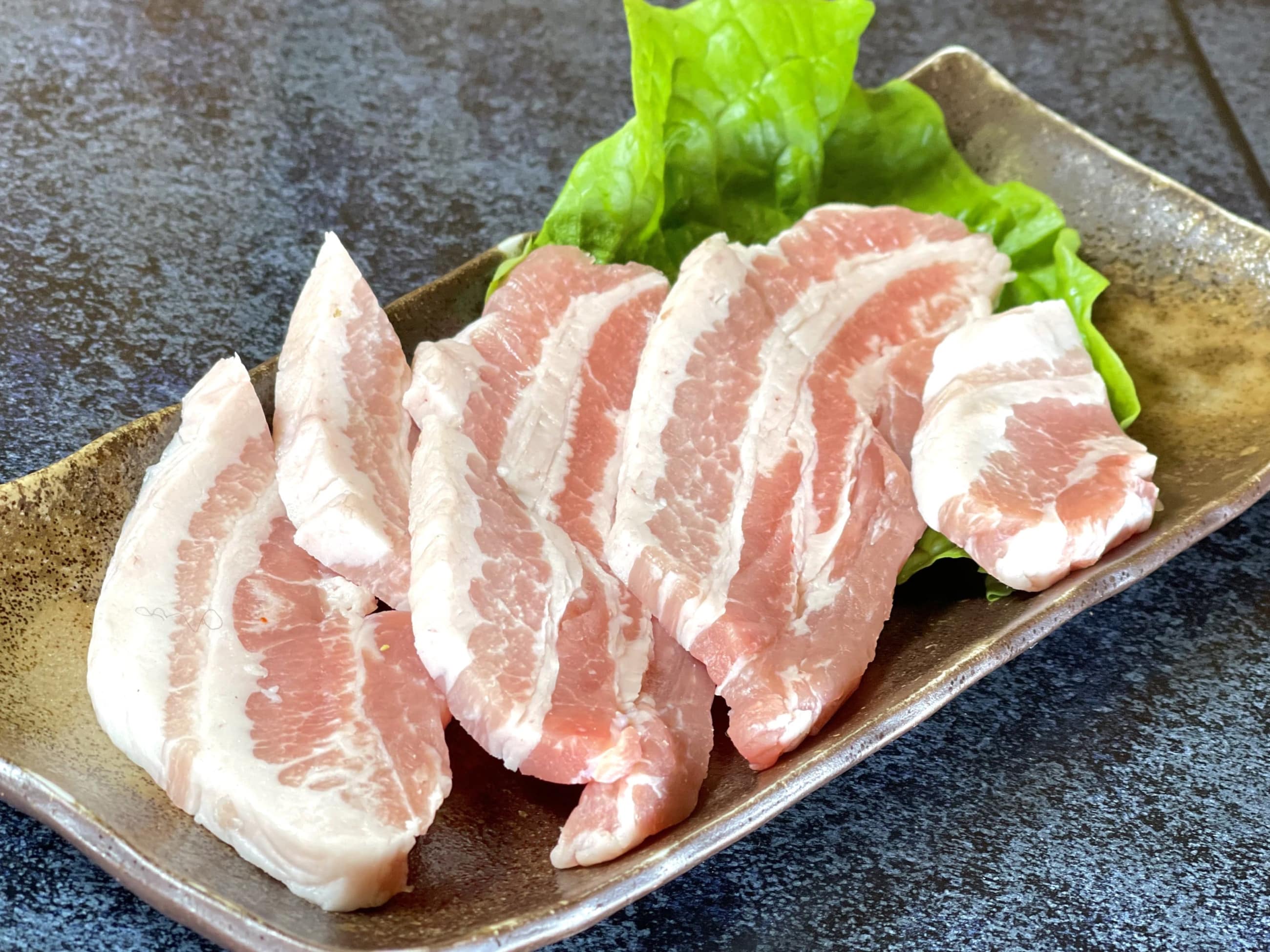 豚カルビ(タレ・塩)